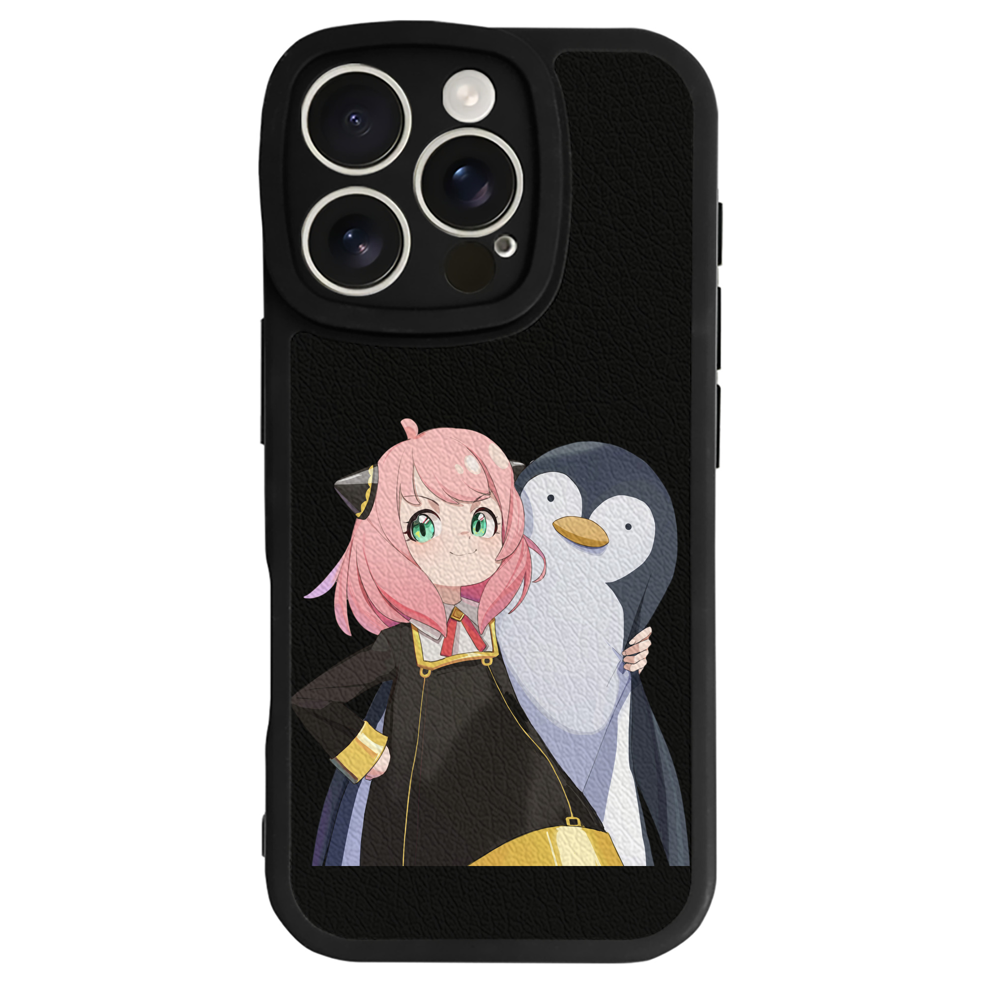 （画像用） SPY×FAMILY间谍家家酒 【iPhone 16シリーズ対応】シリコンスマホケース（レザー調） 材質：シリコン